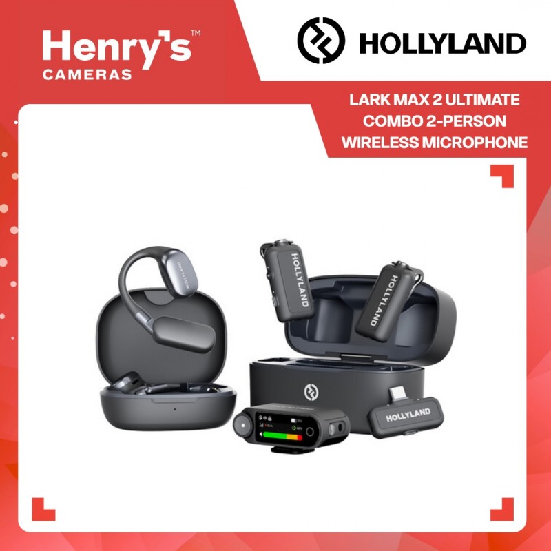 Hollyland Lark Max 2 Ultimate Combo 2-Person Wireless Microphone